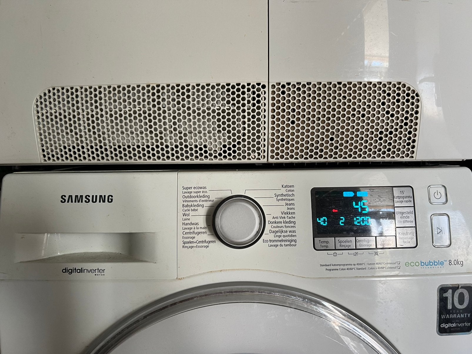 Machine à laver Samsung 8kg, Enlèvement, Comme neuf