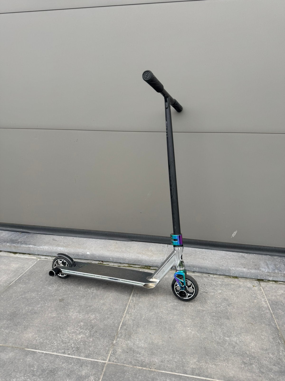 Trottinette Freestyle Oxelo — Deck Chromé — Clamp Néochrome, Enlèvement, Comme neuf