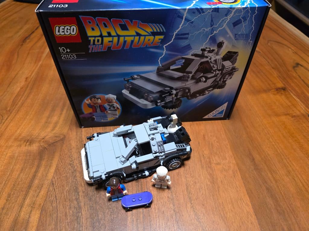 Lego Ideas Cuusoo 21103 The DeLorean Time Machine, Enlèvement ou Envoi, Lego, Ensemble complet, Comme neuf