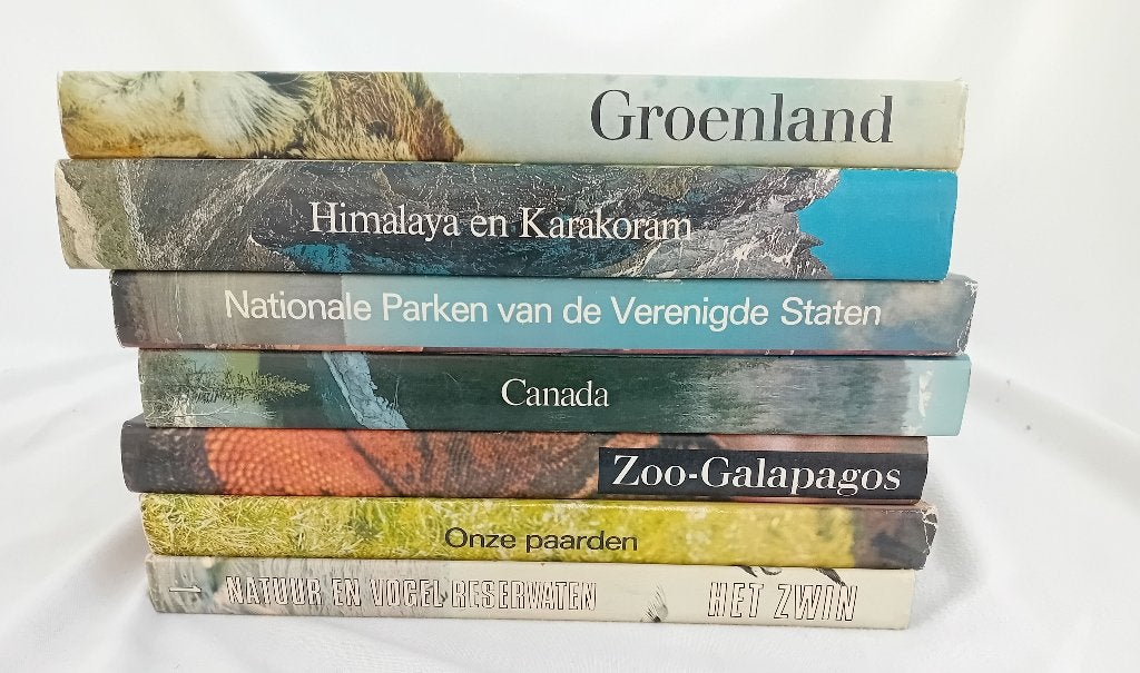7 natuur- & dierenboeken Artis-Historia, Nature en général, Enlèvement ou Envoi, ARTIS HISTORIA, Comme neuf