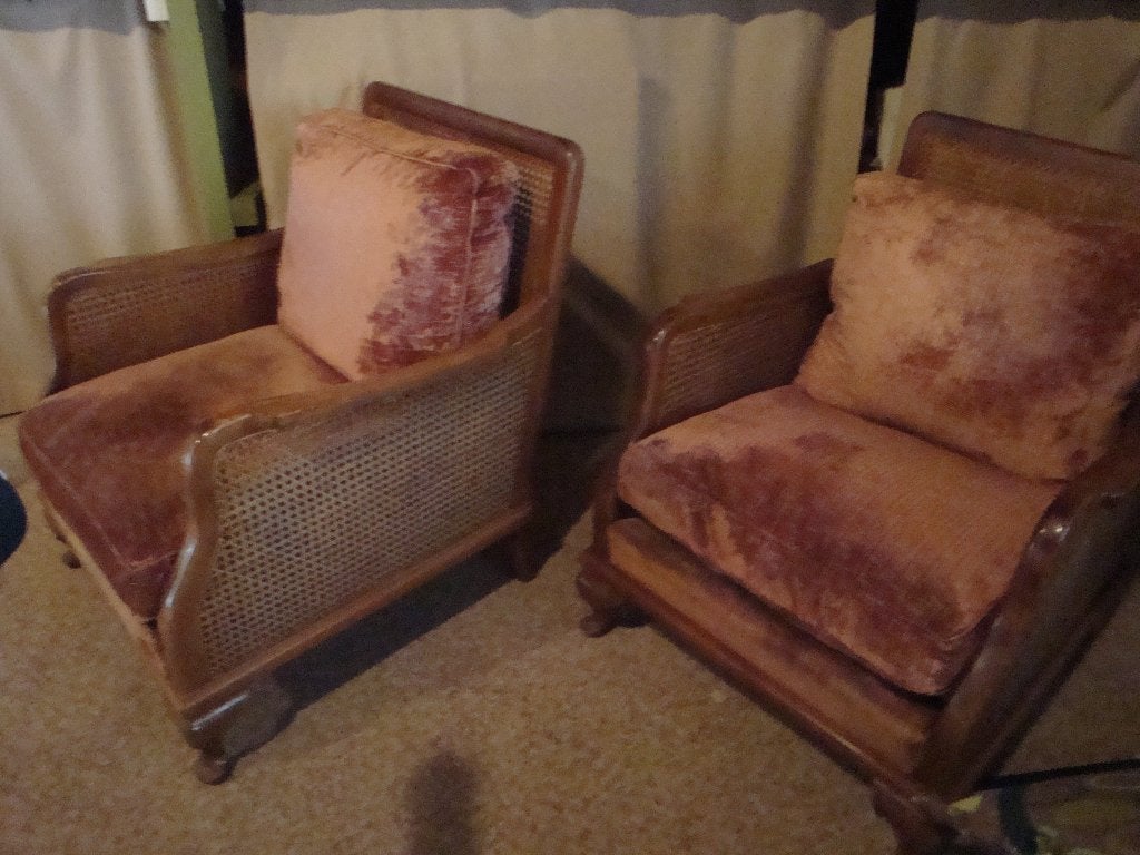 Retro zetels, Ophalen, Zo goed als nieuw, Eenpersoons, Hout