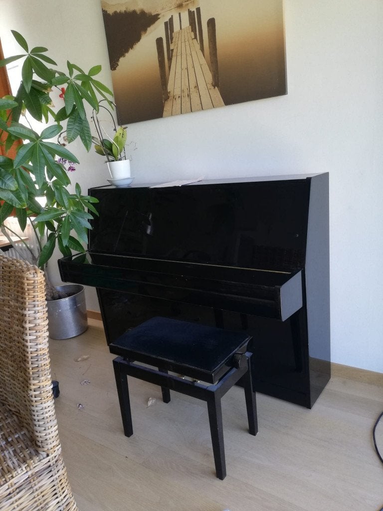 Piano Niemeyer à accorder, Musique & Instruments, Brillant, Enlèvement, Utilisé, Piano