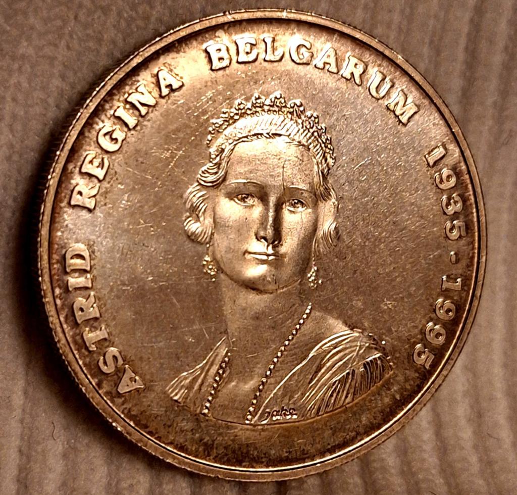 Zilveren herdenkingsmunt 250 Frank 1995 – Koningin Astrid (Z, Verzenden, Zilver
