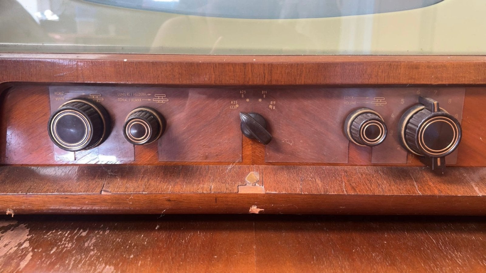Téléviseur à tube vintage Philips 21RX110A avec radio, Enlèvement