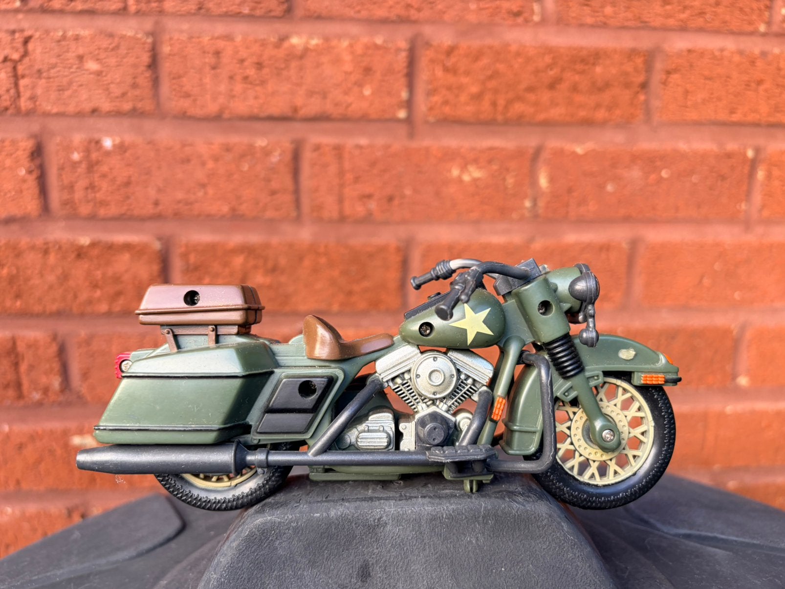 Moto militaire Harley Davidson, Enlèvement, Utilisé