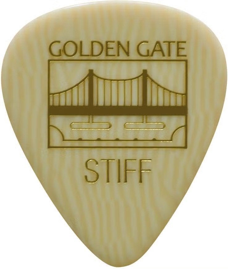 Golden Gate Sideman Ivoroid plectrum Stiff 1.00 mm 12-pack, Musique & Instruments, Enlèvement ou Envoi, Neuf, Guitare acoustique