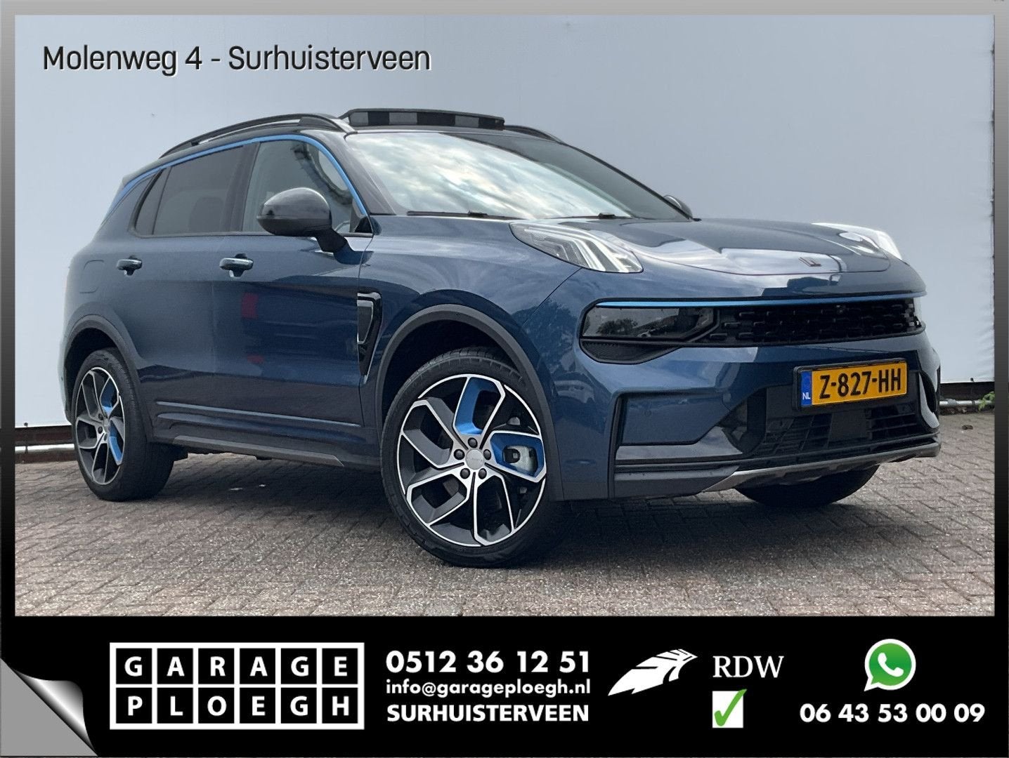 Lynk&Co 01 1.5 262pk PHEV Zwarte Hemel 360°Cam Stoelverw. Pa, Autos, Lynk & Co, Entreprise, Hybride Électrique/Essence
