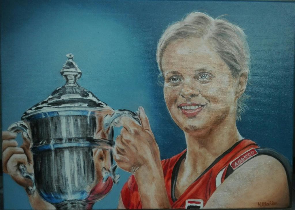 EIGEN OLIEVERFWERK KIM CLIJSTER EN GRANDSLIMBEKER, Antiek en Kunst, Kunst | Schilderijen | Klassiek, Ophalen