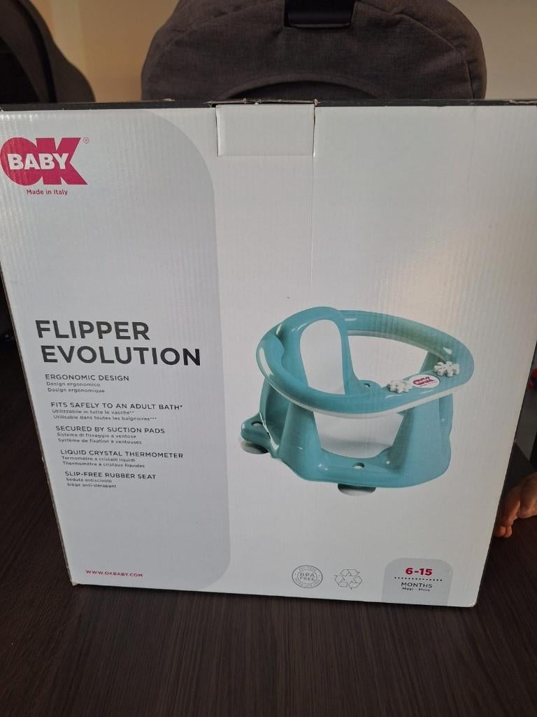 Babyzitje 'OK Baby' Flipper Evolution, Ophalen, Zo goed als nieuw, Badje, Overige merken