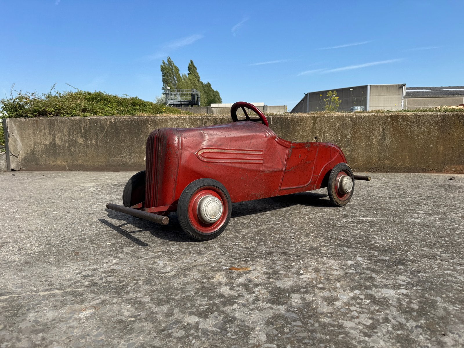 Voiture à pédales Torck des années 1930, Entreprise, Achat