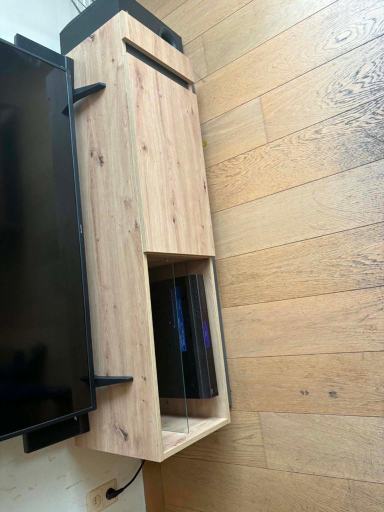 Tv kast + salon tafel, Enlèvement, Utilisé