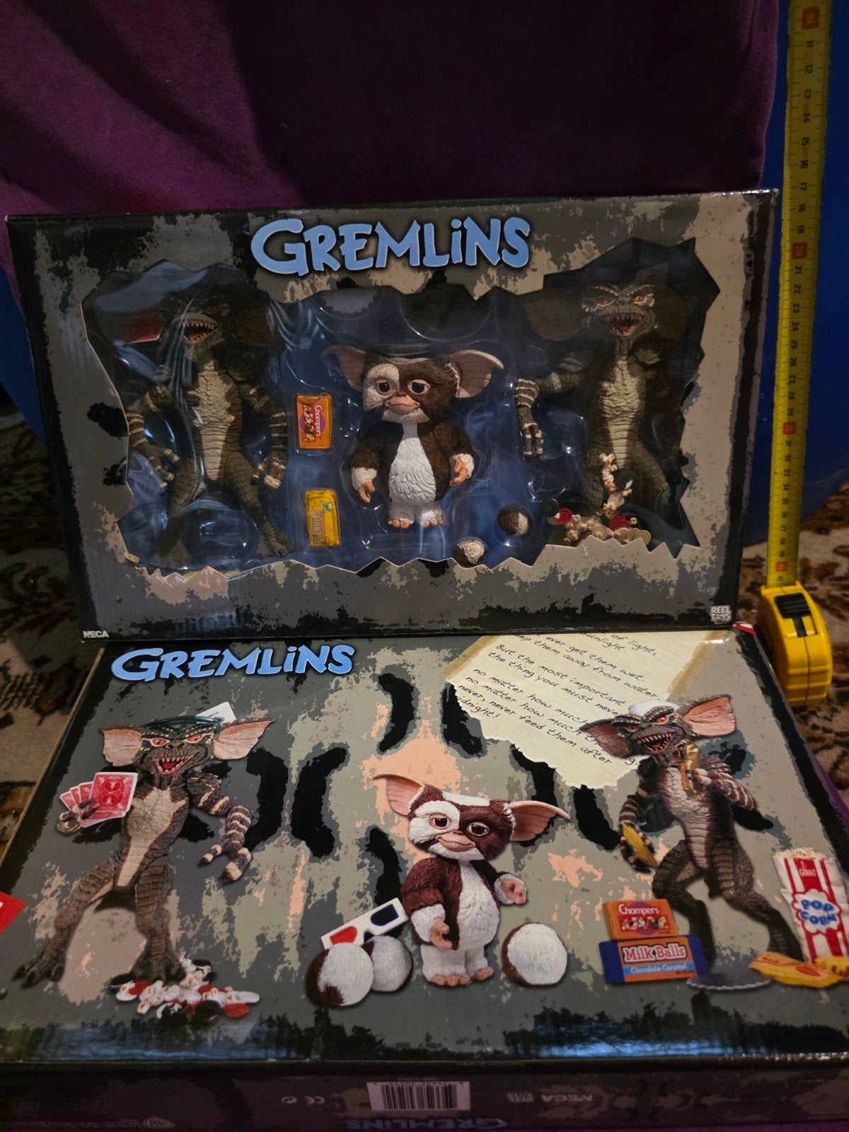 Gremlins Neca, Enlèvement