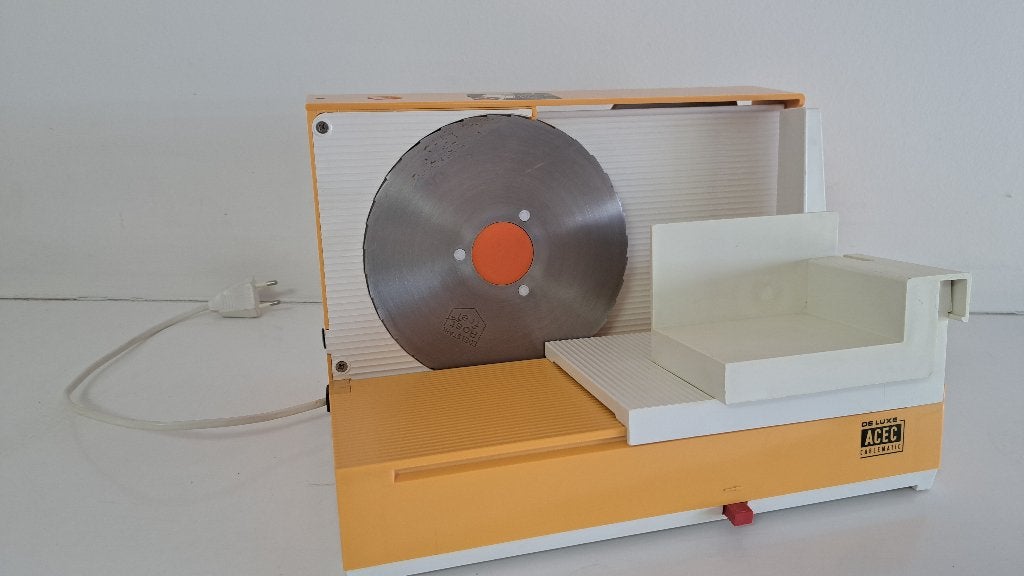 ACEC Cablematic vintage elektrische snijmachine (jaren 70), Elektronische apparatuur, Broodbakmachines, Ophalen, Zo goed als nieuw