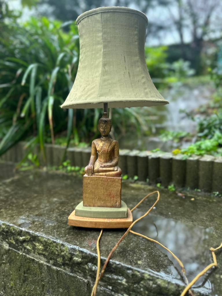 Lampe bouddha, Maison & Meubles, Enlèvement, Comme neuf