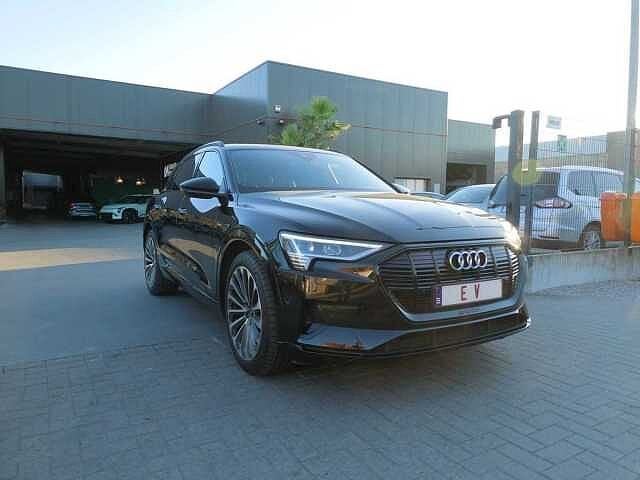 Audi E-tron 55 Quattro 408pk 2x S line Black Pano B&O Cam, Auto's, Automaat, Overige modellen, Zwart, https://public.car-pass.be/vhr/34f404f3-2f06-4f1c-b0f7-1c3efda6c244