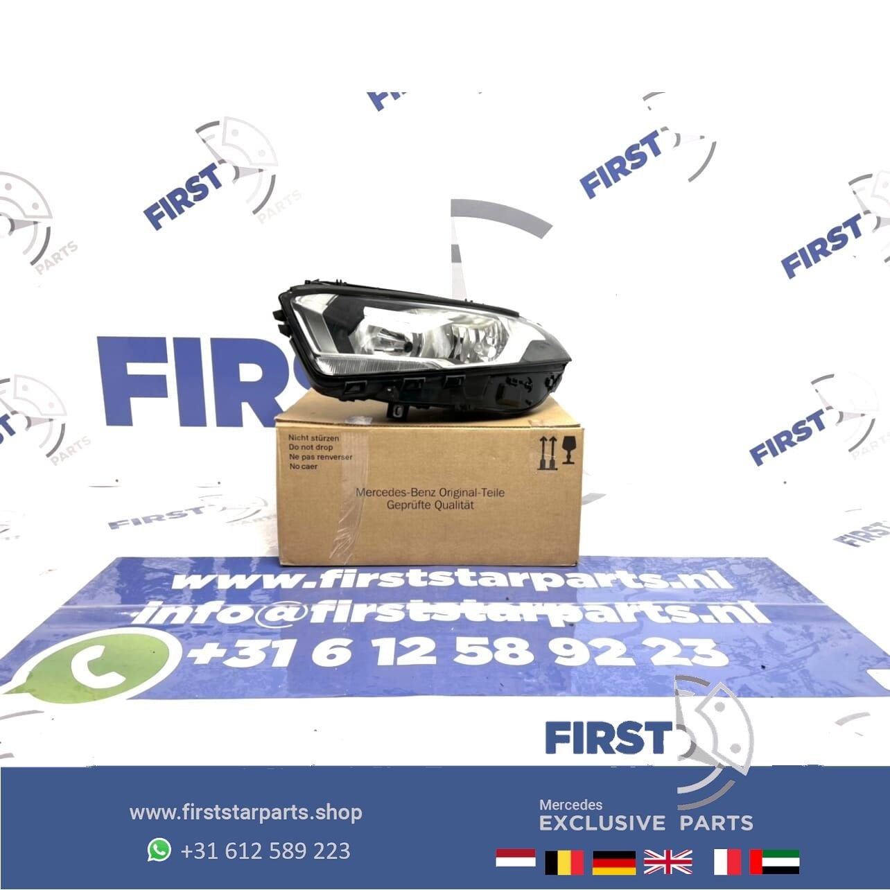 W177 A Klasse HALOGEEN KOPLAMP LINKS (GEEN LED) 2018-2022 LI, Auto-onderdelen, Gebruikt, -, Ophalen of Verzenden, -