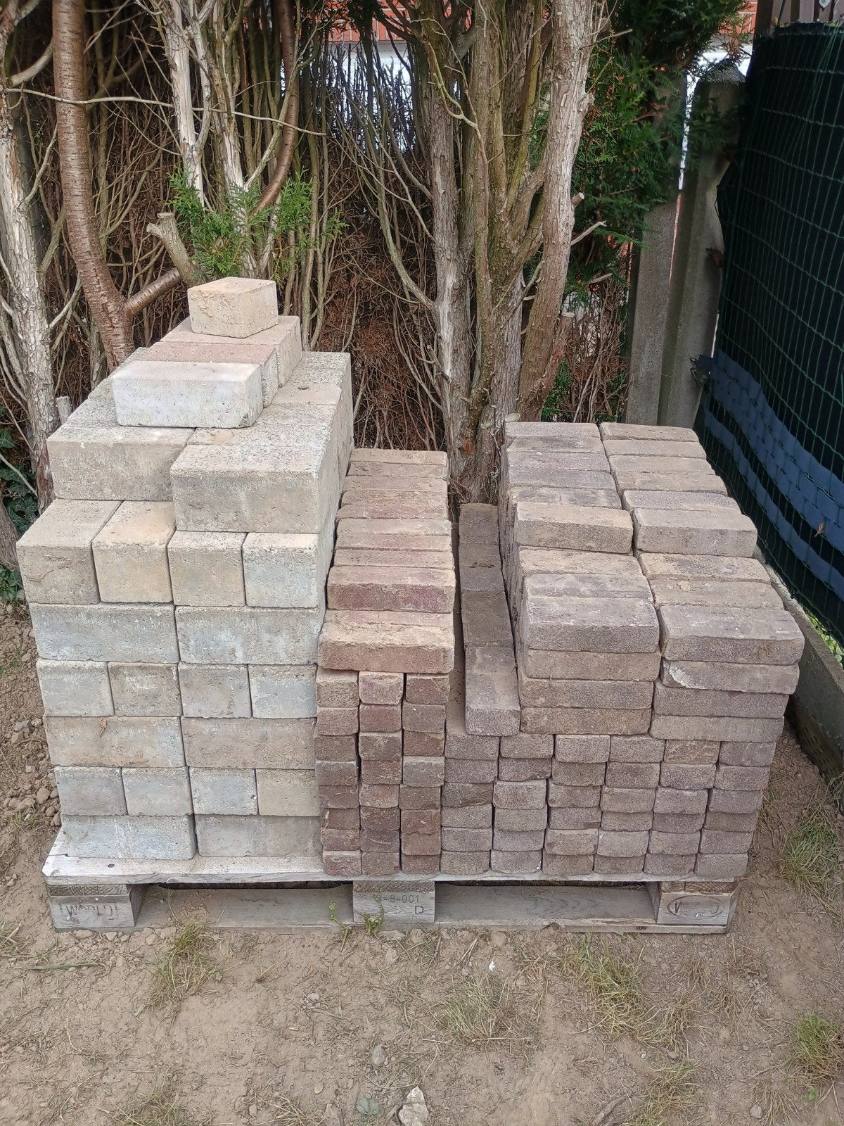 3 Soorten stenen/klinkers, Tuin en Terras, Ophalen, Klinkers
