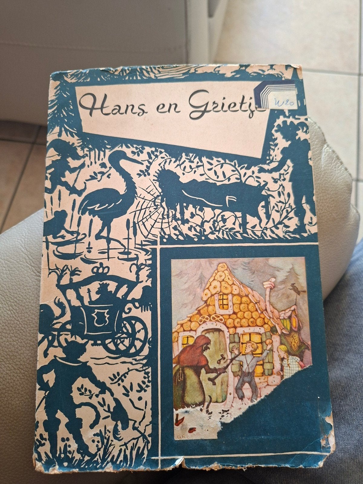 Sprookje Hans en Grietje toneel boek Efteling, Ophalen of Verzenden, Gelezen, Heiman