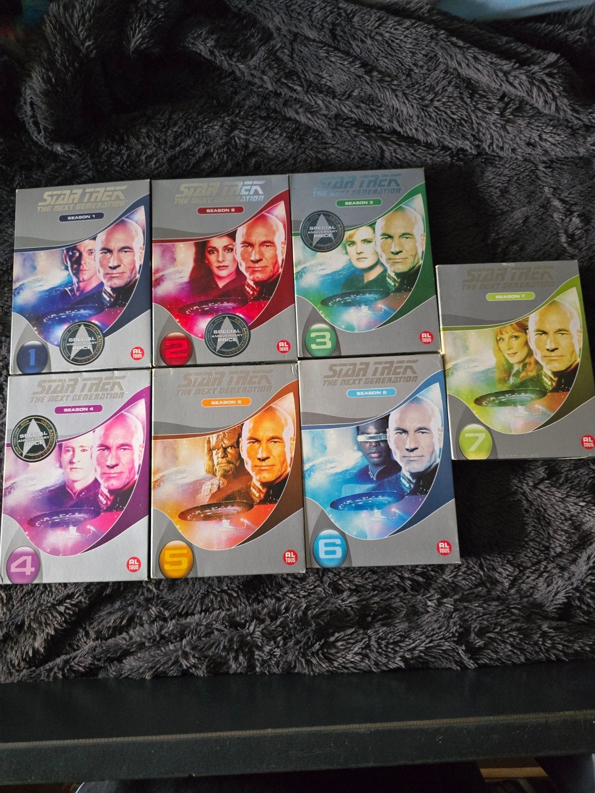 Star trek the next generation complete serie, Verzenden