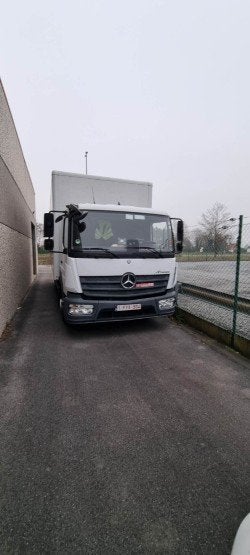 Mercedes Atego, Auto's, Wit, Mercedes-Benz, Bedrijf, Radio