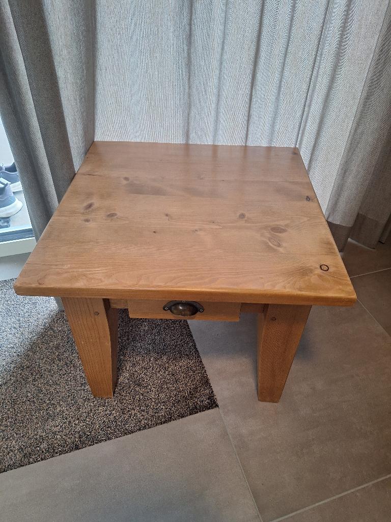 Salontafel, Ophalen, Gebruikt, 50 tot 100 cm, Vierkant