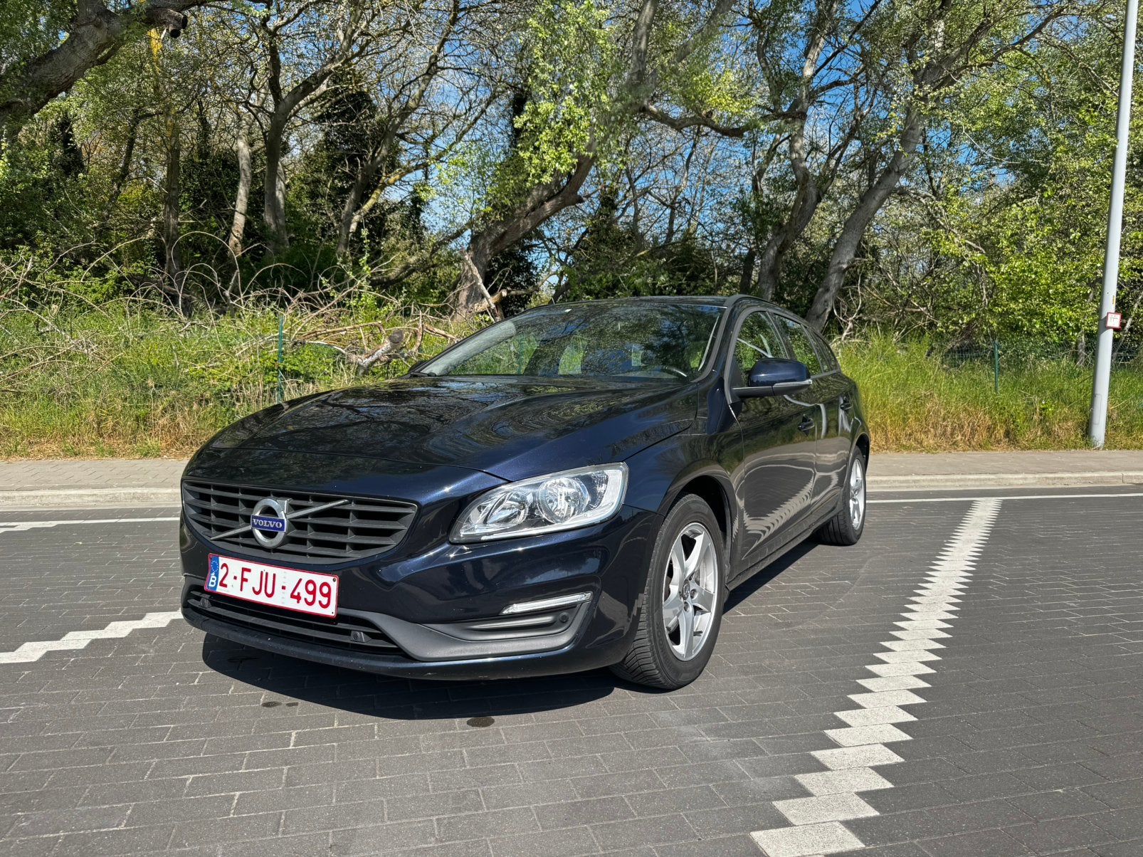 Volvo v60 2016 blauw, Autos, Volvo, Achat, Euro 6, Noir, 5 portes