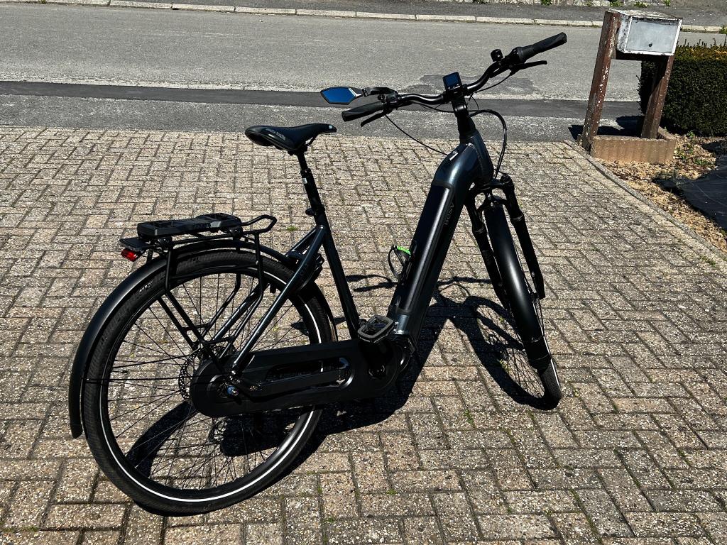 Elektrische Fiets, Fietsen en Brommers, Elektrische fietsen, Zo goed als nieuw, 51 tot 55 cm, 50 km per accu of meer, Ophalen
