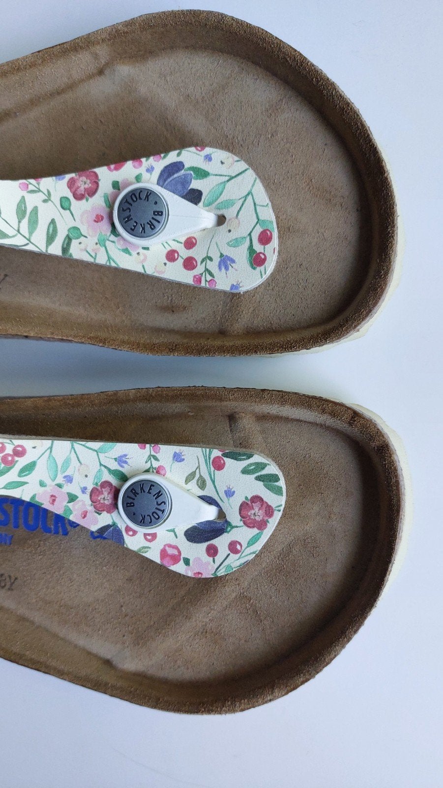 Birkenstock bloemensandalen 37 als nieuw, Ophalen, Sandalen of Muiltjes, Zo goed als nieuw, Birkenstock