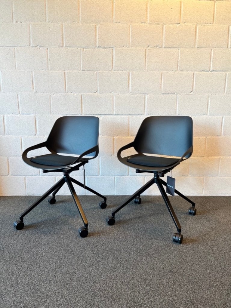 STOELEN, Huis en Inrichting, Stoelen, Ophalen, Kunststof, Twee, Zwart