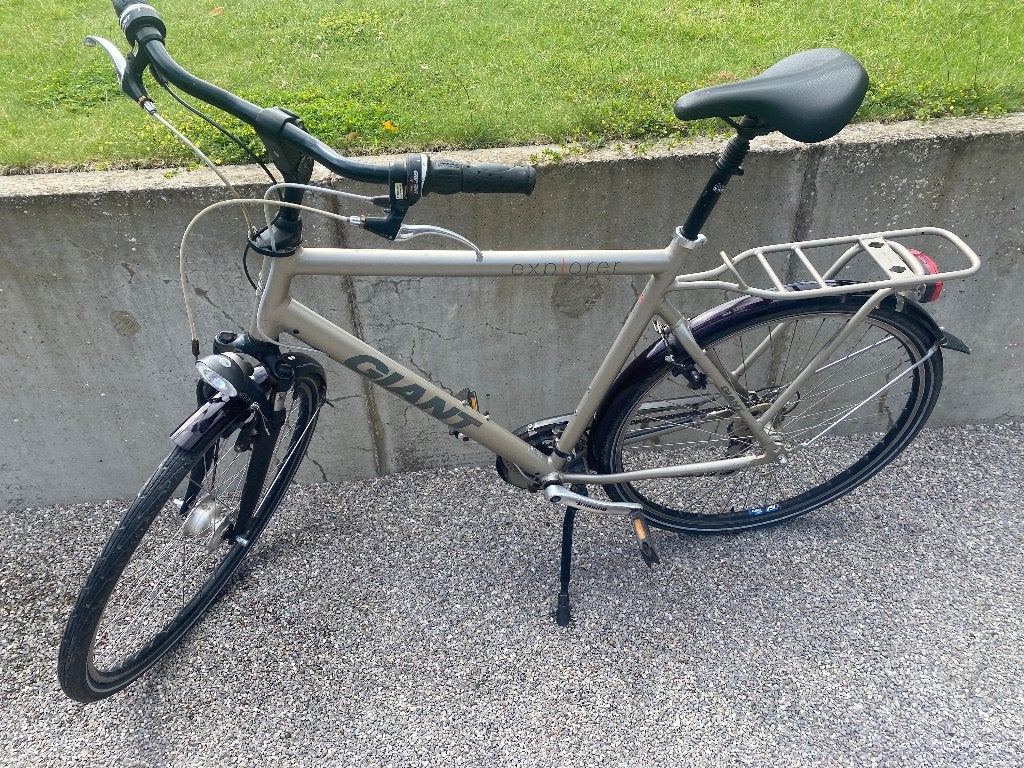Fiets Giant Explorer, maat XL, 21 versnellingen, Ophalen, Gebruikt, Velgrem, Versnellingen