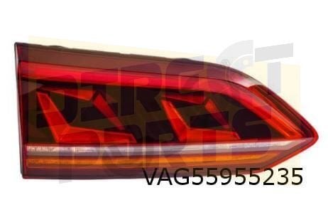 Volkswagen Touareg (4/18-) achterlicht Links binnen (bij dyn, -, -, Nieuw, -