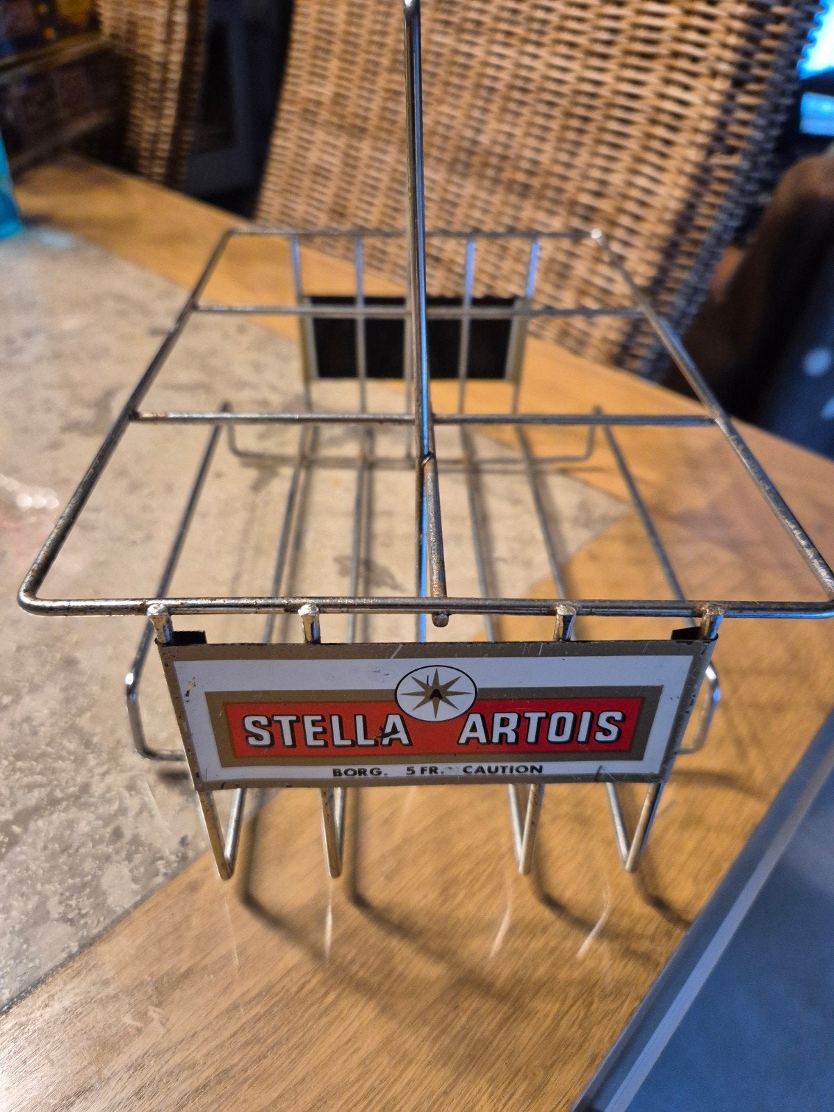 Stella Artois draagmandje jaren 50, Verzamelen, Ophalen