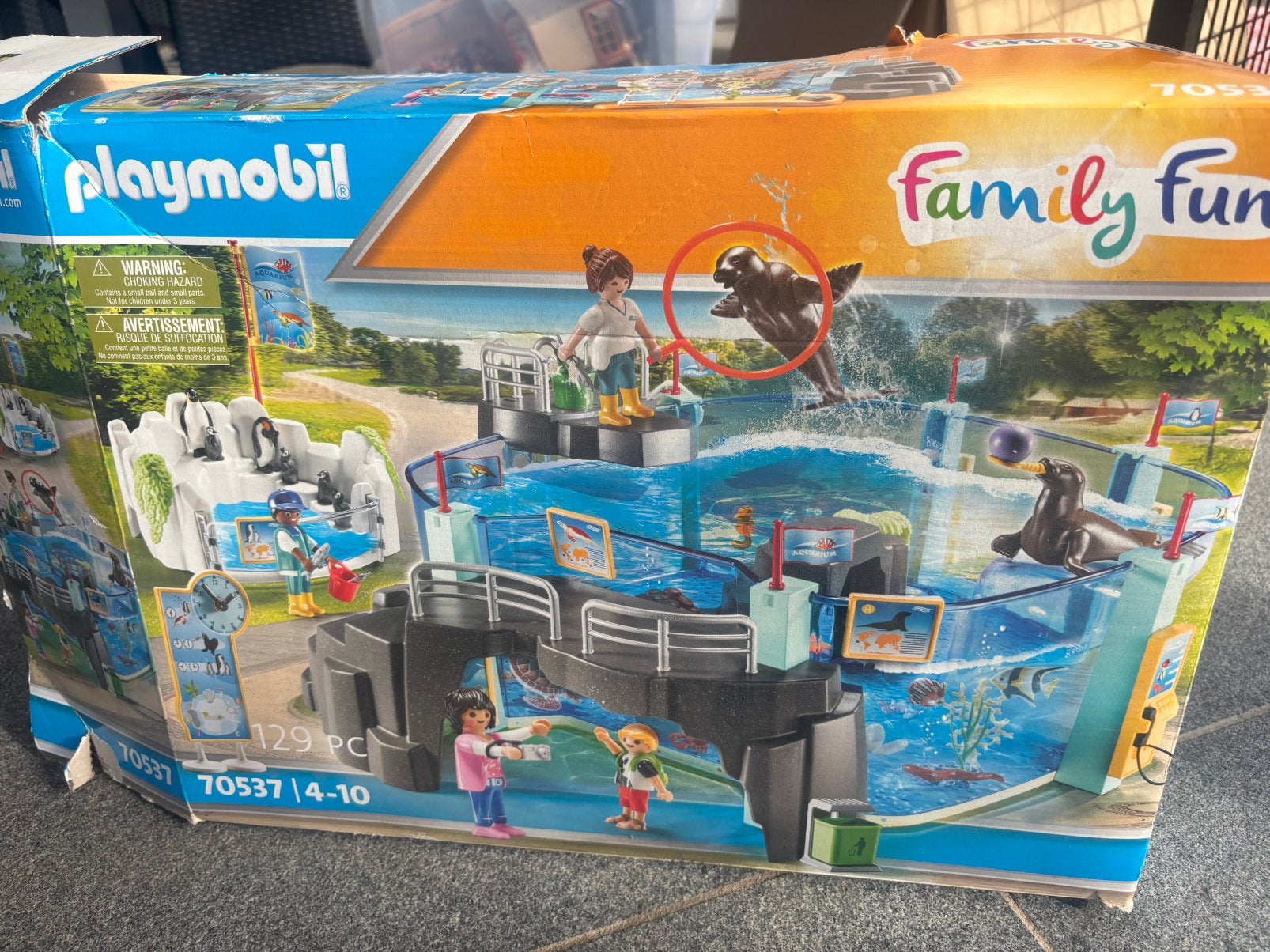 Playmobil zeehondenbasis 70537, Enlèvement, Comme neuf, Pièces