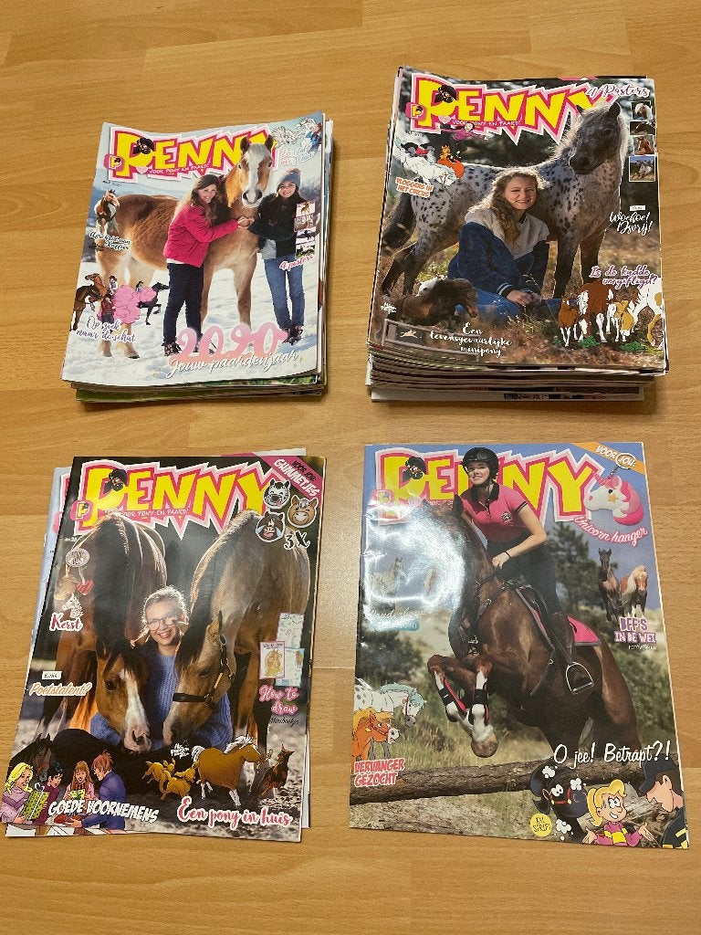 38 penny boekjes, Ophalen, Gelezen, Overige typen