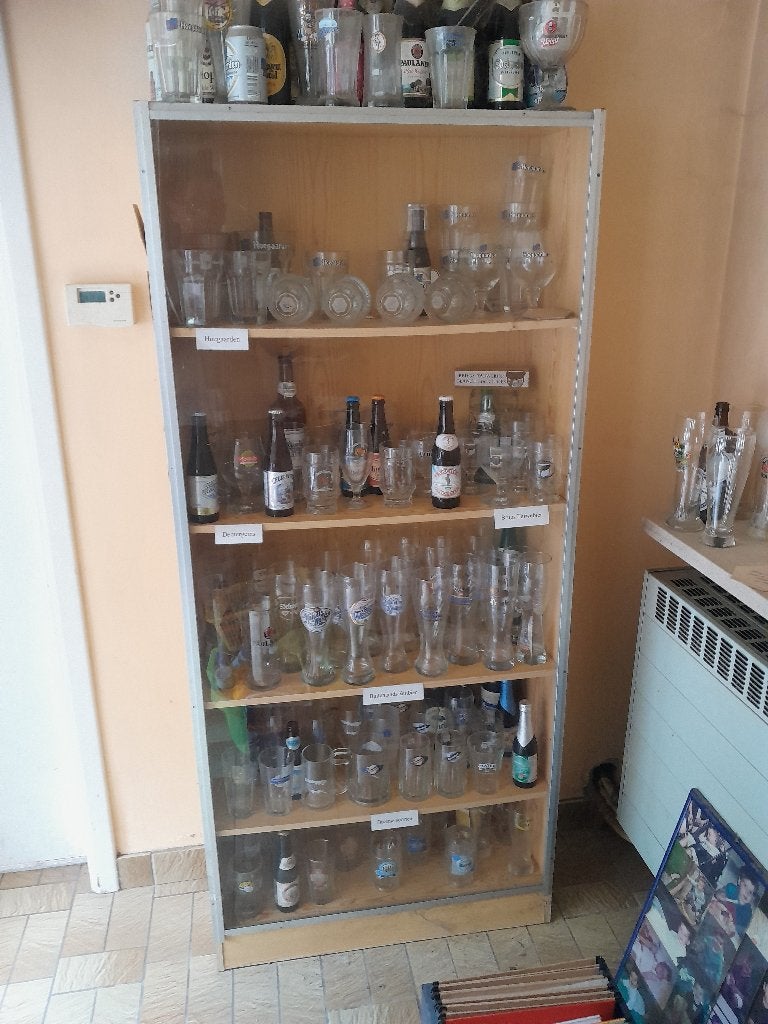 bierglazen WIT bier, Verzamelen, Ophalen, Zo goed als nieuw, Bierglas