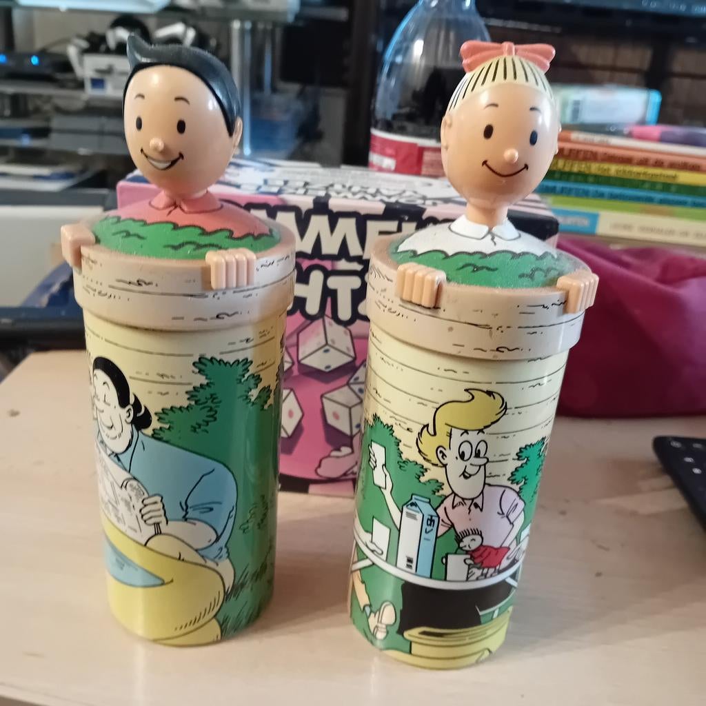 2x Suske & Wiske drink bussen, Verzamelen, Ophalen