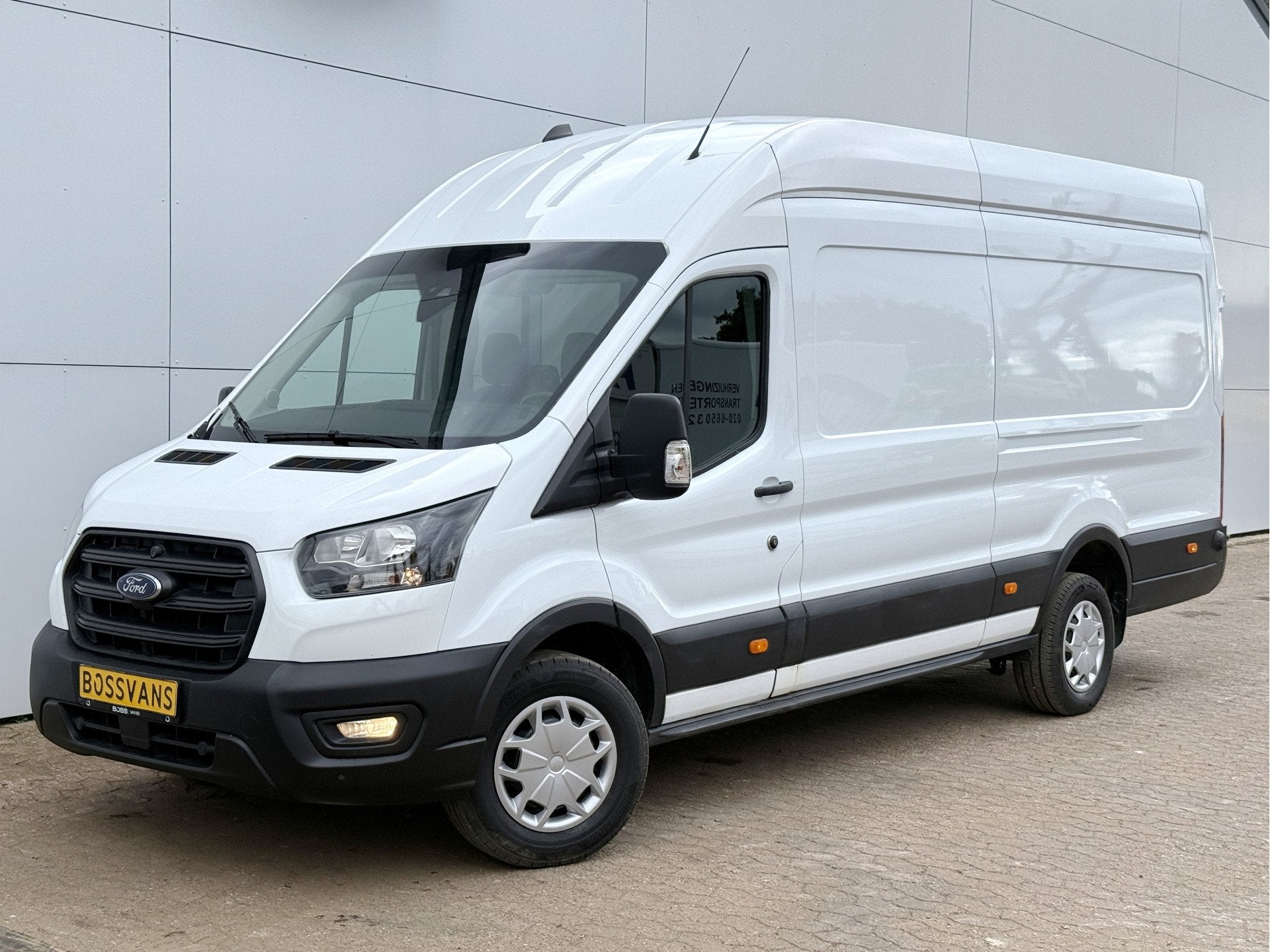 Ford Transit DC 2.0 TDCI 170PK L4H3 Dubbele Cabine 6-Stoelen, Zwart, 4 cilinders, 2626 kg, Parkeersensor