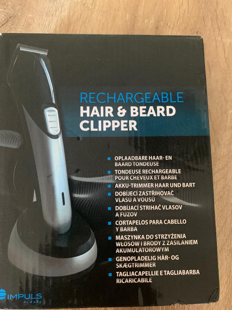 Baard en haartrimmer Nieuw in verpakking!!!, Ophalen, Nieuw, Haarverzorging