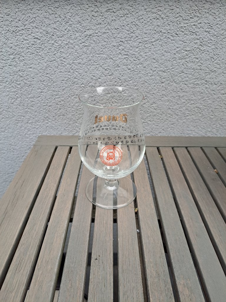 Duvel dodentocht glas, Ophalen of Verzenden, Gebruikt, Glas of Glazen, Duvel