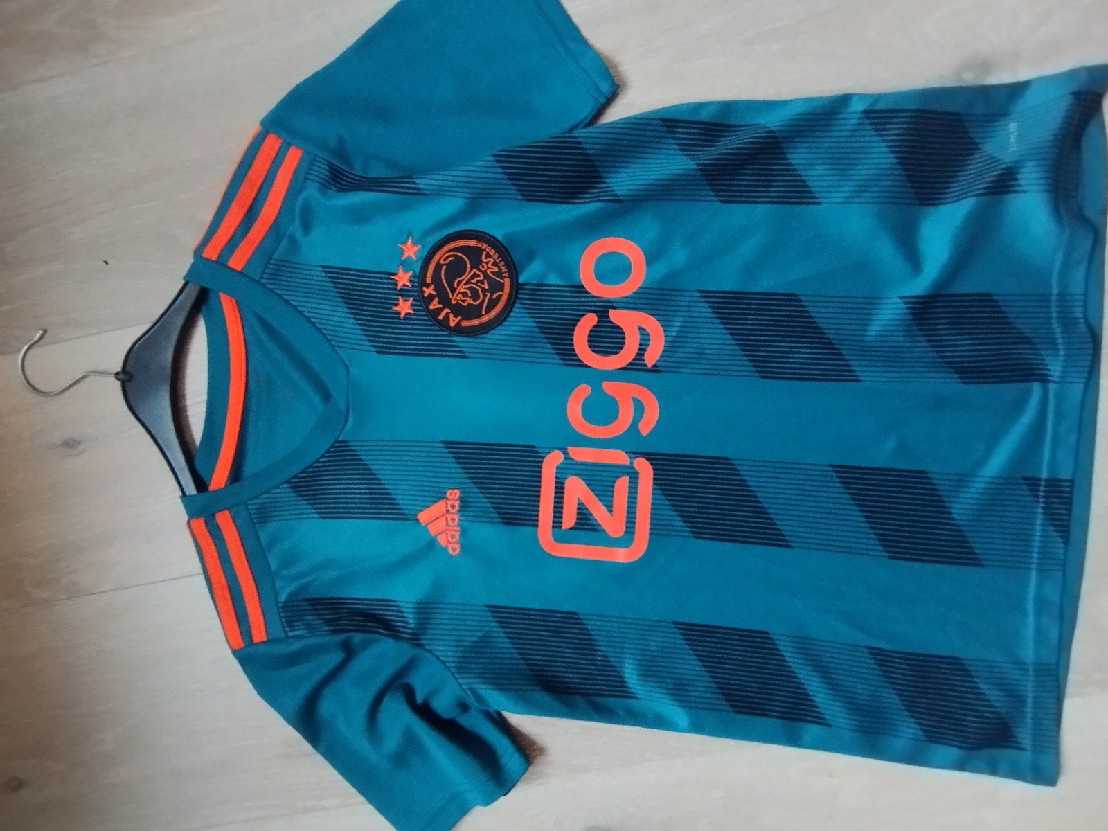 Ajax Uitshirt seizoen 2020-2021 maat S, Maat S, Ophalen