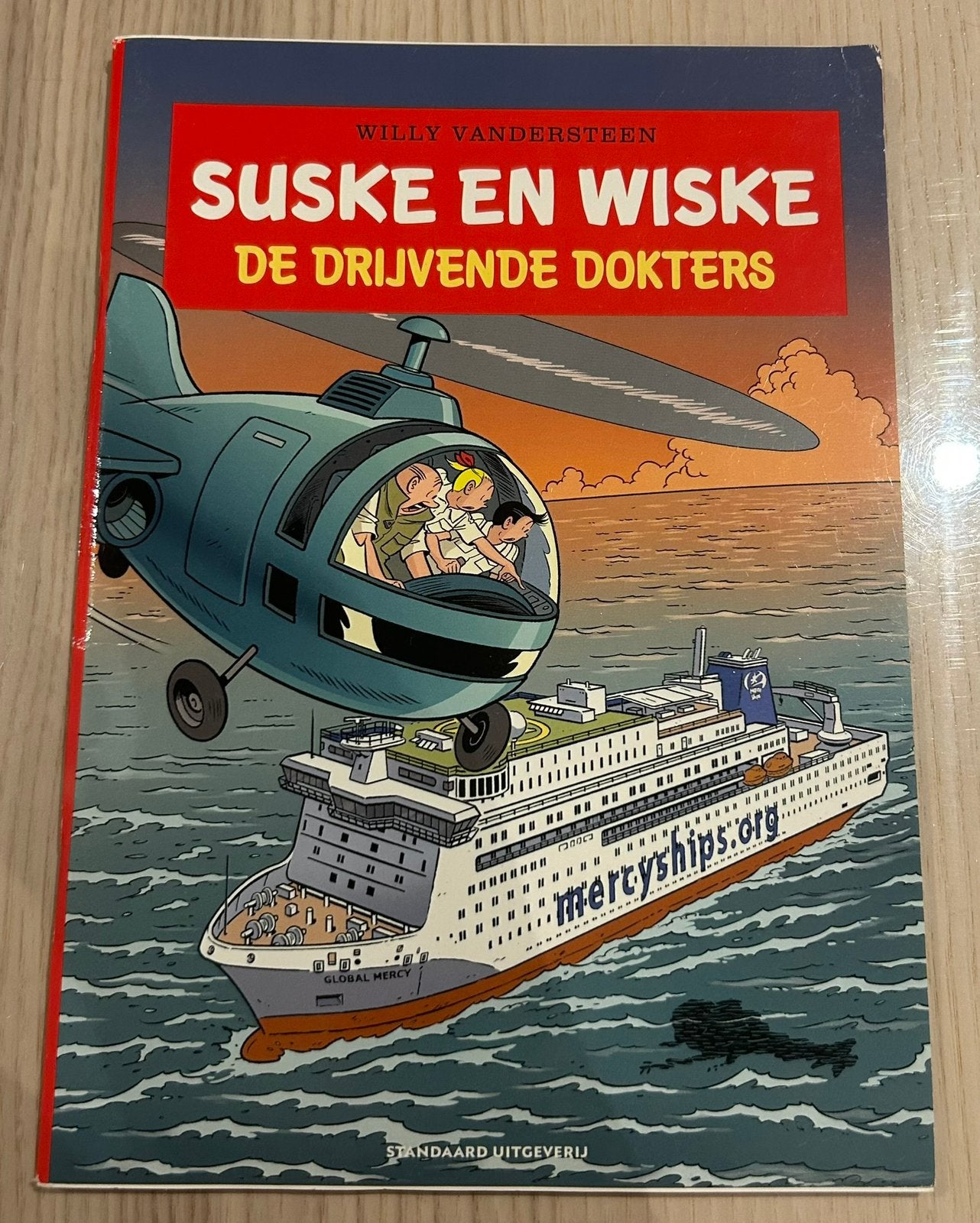 Suske en Wiske: De drijvende dokters, Enlèvement ou Envoi, Comme neuf