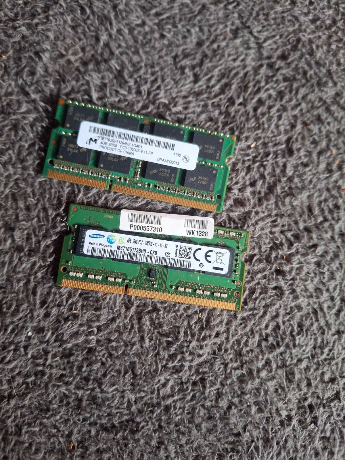 Ram 2x4Gb, Ophalen of Verzenden, 4 GB