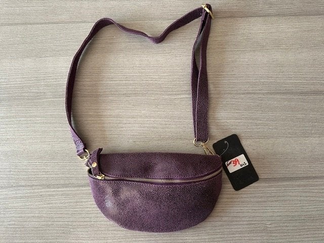 Crossbody bag Dolce C (nr7833), Ophalen of Verzenden, Nieuw, Paars, Schoudertasje