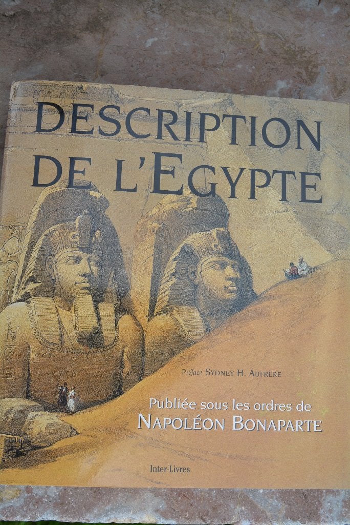 description de l'Egypte ., Livres, Enlèvement, 20e siècle ou après, Comme neuf