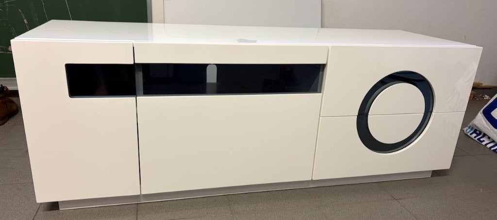 tv meubel, Huis en Inrichting, Ophalen, Gebruikt, 100 tot 150 cm, Minder dan 100 cm