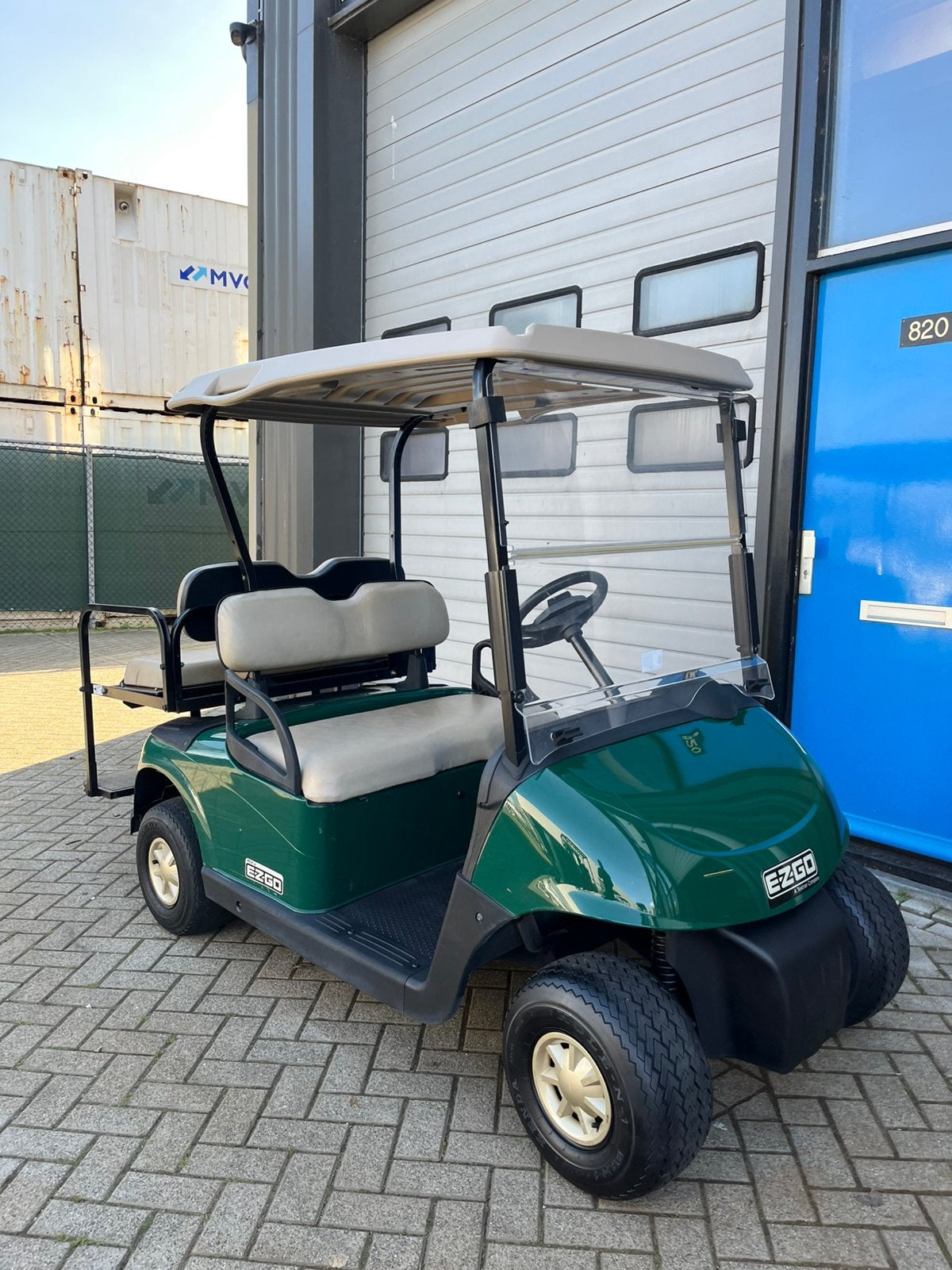 Electrische golfkar 4 persoons met splinternieuwe batterijen, Sport en Fitness, Ophalen of Verzenden, Golfkar
