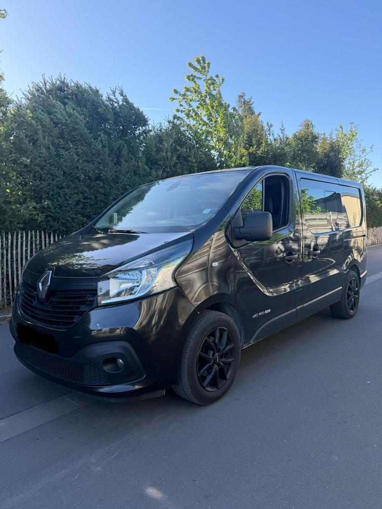 Renault trafic 1.6dci 140 / 2016 / 290km / double cab / 6p, Autos, Renault, Particulier, Trafic, Caméra de recul, Diesel, 2 portes