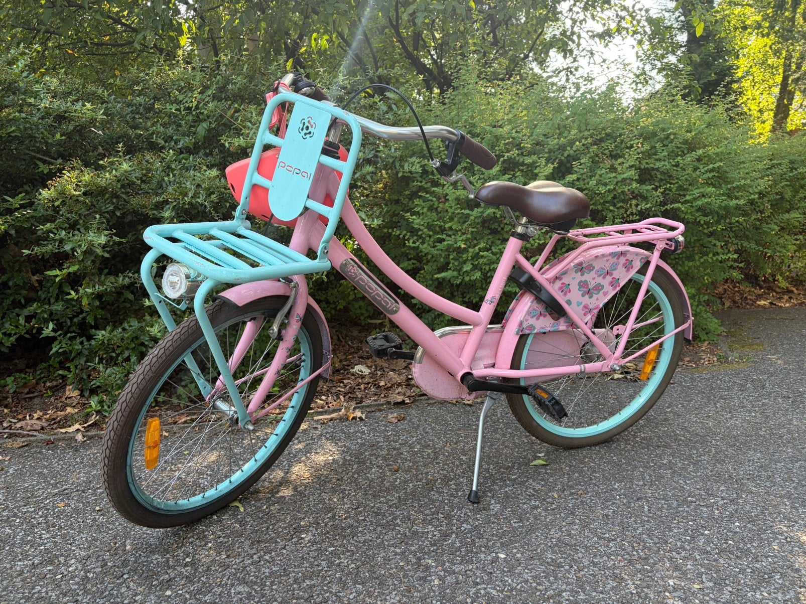 Popal kinderfiets, Ophalen, Gebruikt, 22 inch, Handrem