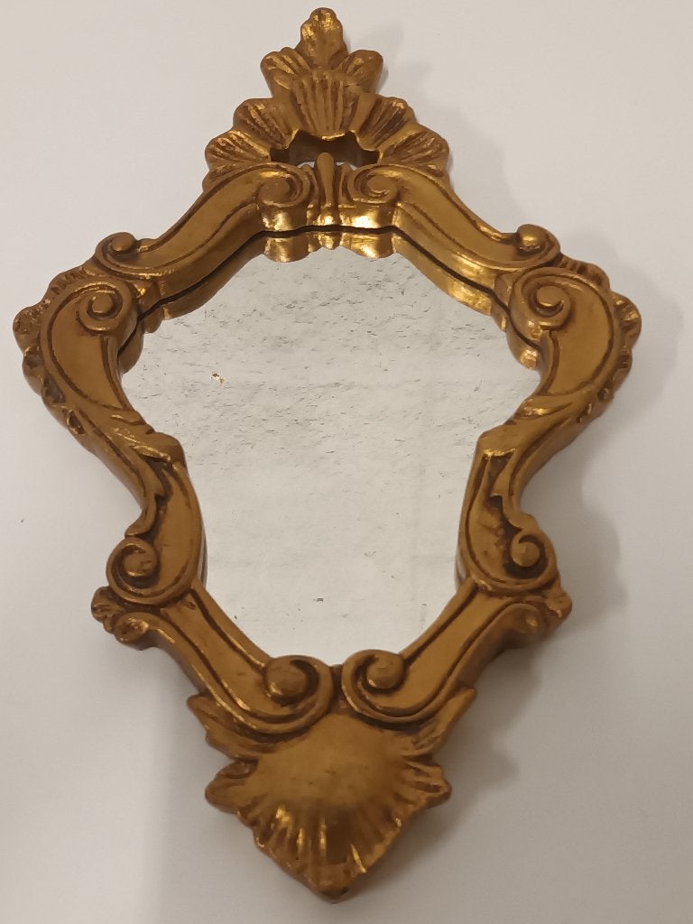 Verguld kuifspiegeltje, Ophalen of Verzenden