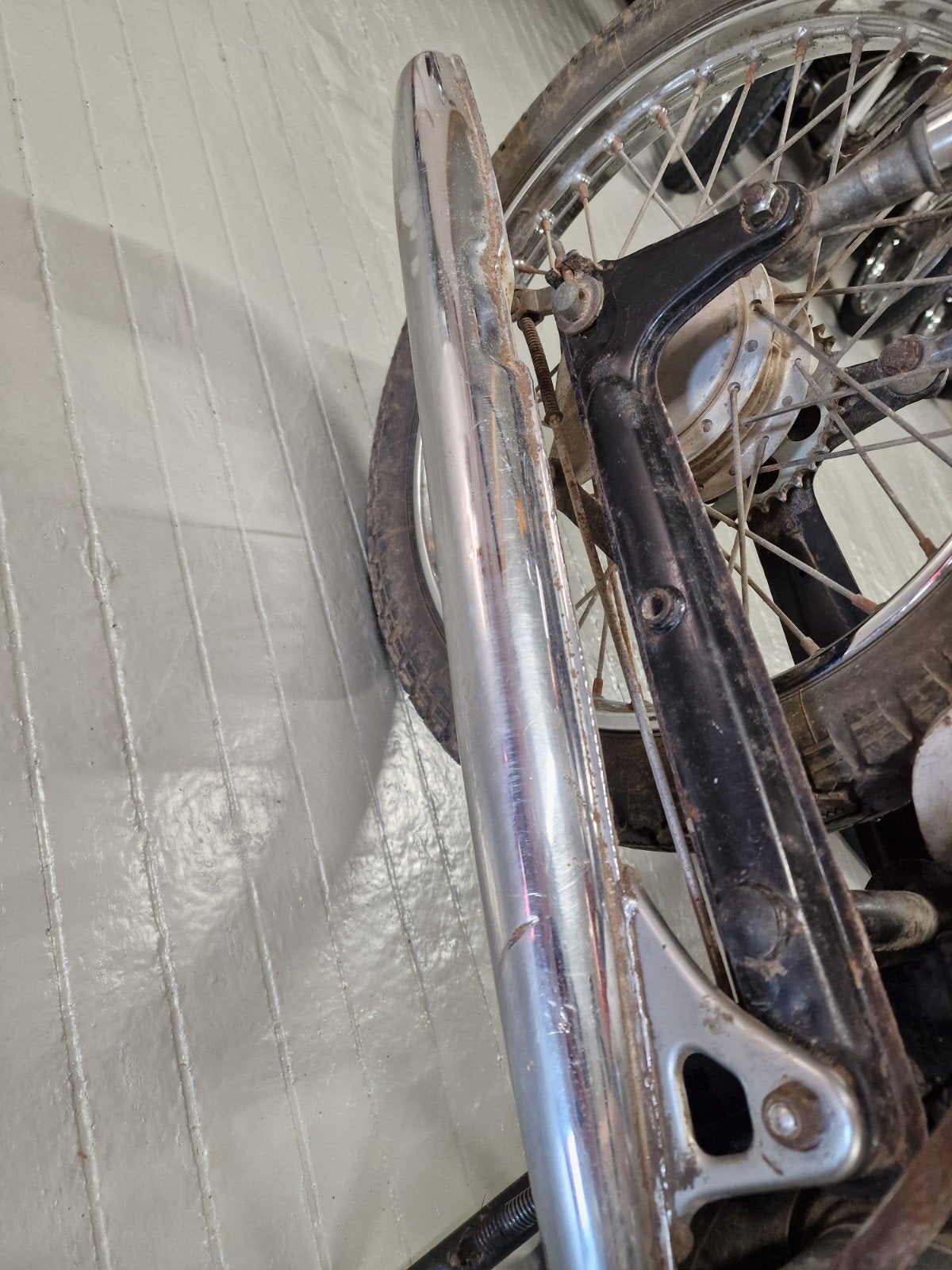 Suzuki A50 A50II uitlaat, nog te gebruiken., Fietsen en Brommers, Ophalen of Verzenden, Uitlaat